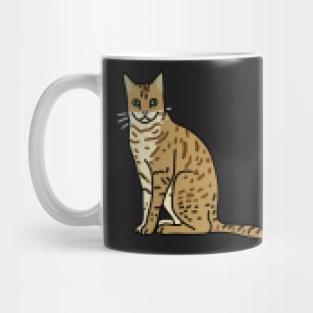 8bit pixel cat Mug